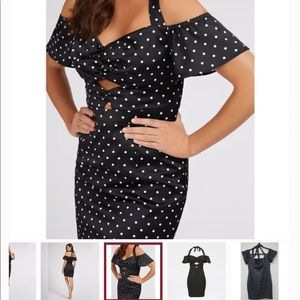 Guess Polka dot dress size 2